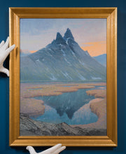 Olof Walfrid Nilsson - Lyngenfjord Mountain Landscape, Norway