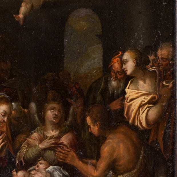 Italo-Flemish School - Adoration of the Shepherds