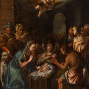 Italo-Flemish School - Adoration of the Shepherds