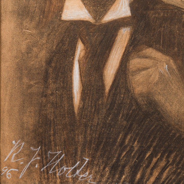 Karl Johan Holter - Young Man with Beret, 1896