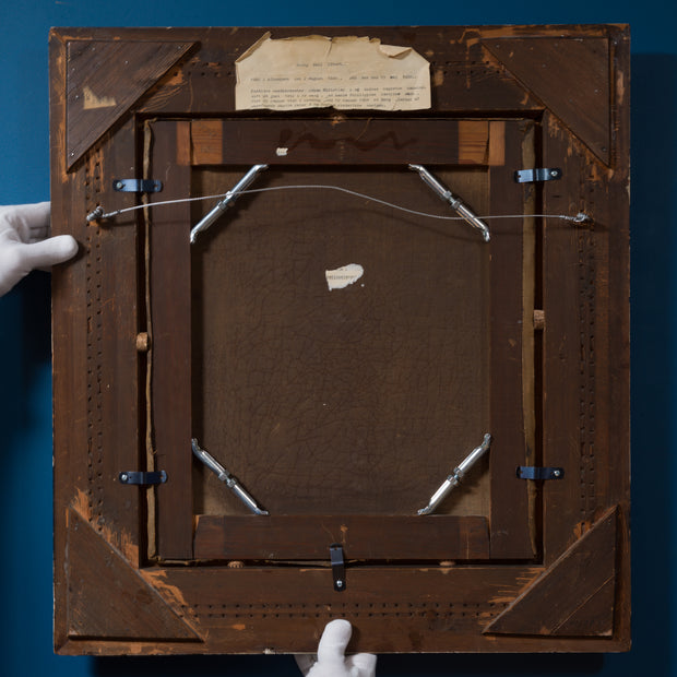 Georg Emil Libert - Winter Tree with Crows at Dusk