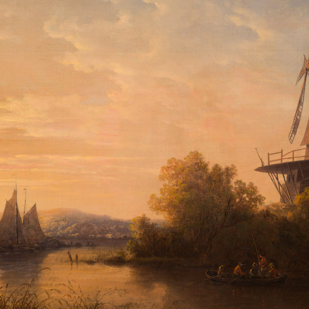Adolf Julius Berg - Stilla sommarkväll (Still Summer Evening) 1851 - CLASSICARTWORKS