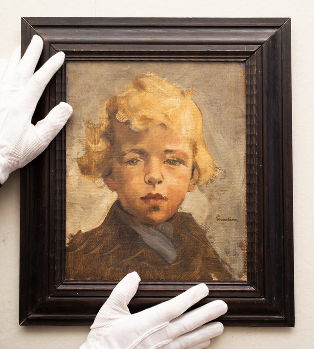 Akke Kumlien - Portrait of a Boy - CLASSICARTWORKS