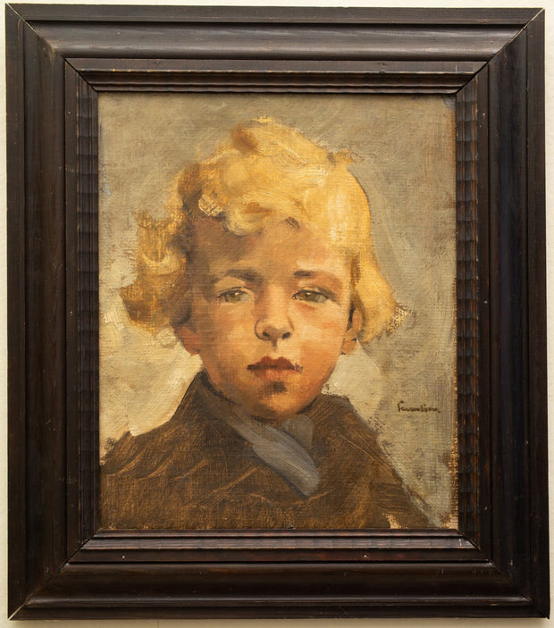 Akke Kumlien - Portrait of a Boy - CLASSICARTWORKS