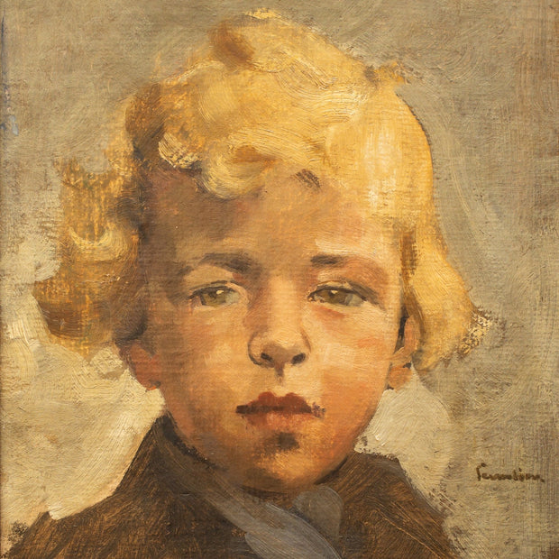 Akke Kumlien - Portrait of a Boy - CLASSICARTWORKS