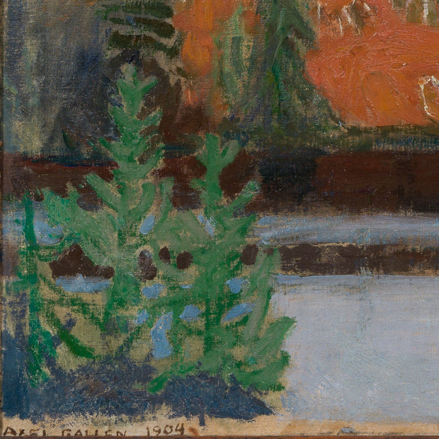 Akseli Gallen - Kallela - A View from Keitele or Ruovesi - CLASSICARTWORKS