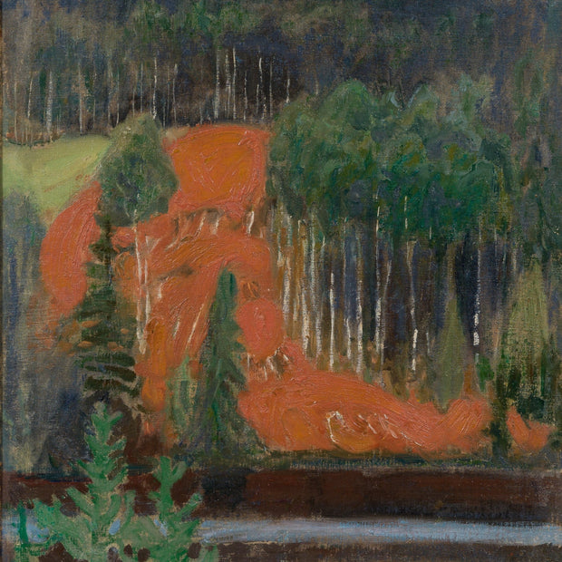 Akseli Gallen - Kallela - A View from Keitele or Ruovesi - CLASSICARTWORKS