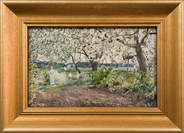 Albert Theodor Gellerstedt - The Garden at Sickelsjö, 1883 - CLASSICARTWORKS