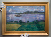 Alfred Ekstam - View Over Lake Mangen - CLASSICARTWORKS