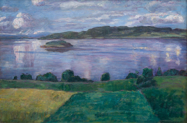 Alfred Ekstam - View Over Lake Mangen - CLASSICARTWORKS