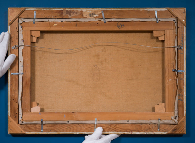 Anna Boberg - Boats under the Snow, Lofoten - CLASSICARTWORKS