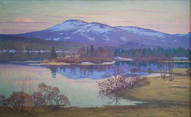 Ante Karlsson-Stig - Mountain View from Hålland, Sweden - CLASSICARTWORKS