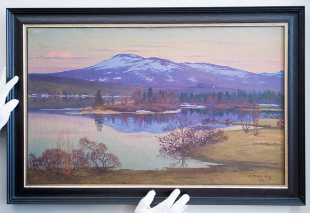Ante Karlsson-Stig - Mountain View from Hålland, Sweden - CLASSICARTWORKS