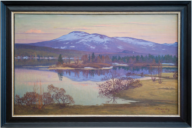 Ante Karlsson-Stig - Mountain View from Hålland, Sweden - CLASSICARTWORKS