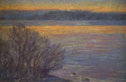Anton Genberg - After Sunset by the Lake, 1889 - CLASSICARTWORKS