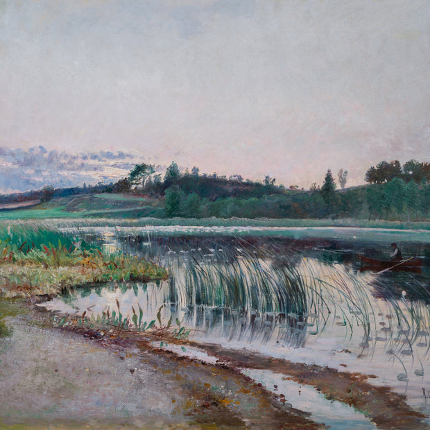 Anton Genberg - Lakeside at Gärdsvik, Ljusterö, 1891 - CLASSICARTWORKS