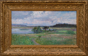 Anton Genberg - Scandinavian Impressionist Landscape(1894) - CLASSICARTWORKS