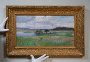 Anton Genberg - Scandinavian Impressionist Landscape(1894) - CLASSICARTWORKS