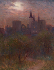 Axel Lindman - Evening Sun, View of Visby, c. 1896 - CLASSICARTWORKS