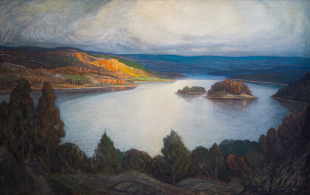 Axel Zachrison - Landscape from Dalsland, Sweden - CLASSICARTWORKS