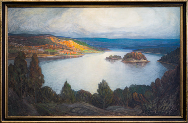 Axel Zachrison - Landscape from Dalsland, Sweden - CLASSICARTWORKS