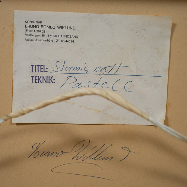 Bruno Wiklund - Stormig natt (Stormy Night) (1978) - CLASSICARTWORKS
