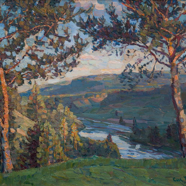 Carl Johansson - A Tranquil Landscape View, 1943 - CLASSICARTWORKS