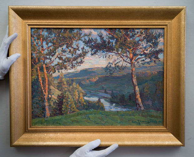 Carl Johansson - A Tranquil Landscape View, 1943 - CLASSICARTWORKS