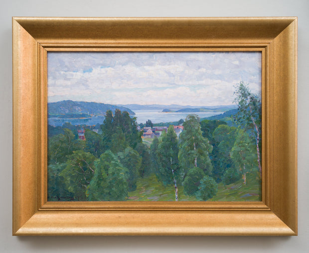 Carl Johansson - Landscape View, 1927 - CLASSICARTWORKS