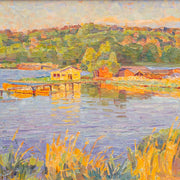 Carl Johansson - Landscape View With Water Reflections - CLASSICARTWORKS