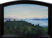 Carl Johansson - View Over a Forest and Open Water - CLASSICARTWORKS