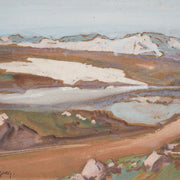 Carl Oscar Borg - An Old Military Road, The Road over Dovrefjell, Norway - CLASSICARTWORKS