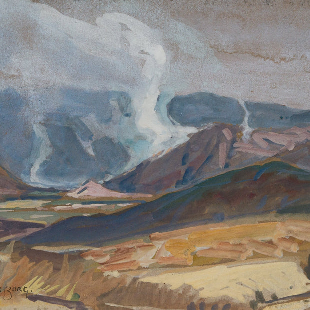 Carl Oscar Borg - Arizona Landscape - CLASSICARTWORKS