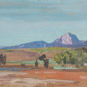 Carl Oscar Borg - Blue Mountains, New Mexico - CLASSICARTWORKS
