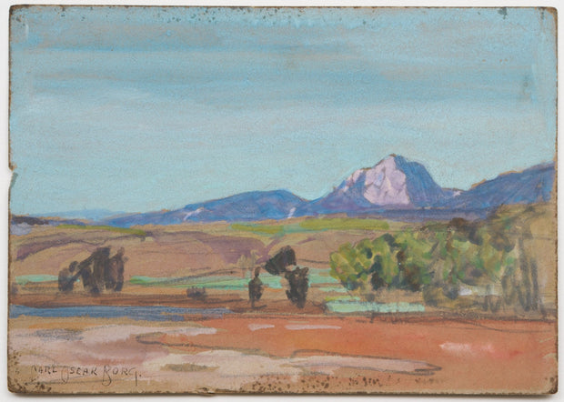 Carl Oscar Borg - Blue Mountains, New Mexico - CLASSICARTWORKS