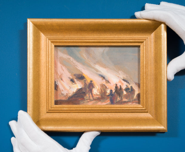 Carl Oscar Borg - Easter Fires, Dalsland (Påskeldar, Dalsland) - CLASSICARTWORKS