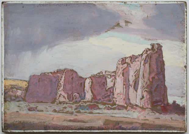 Carl Oscar Borg - Inscription Rock, New Mexico - CLASSICARTWORKS
