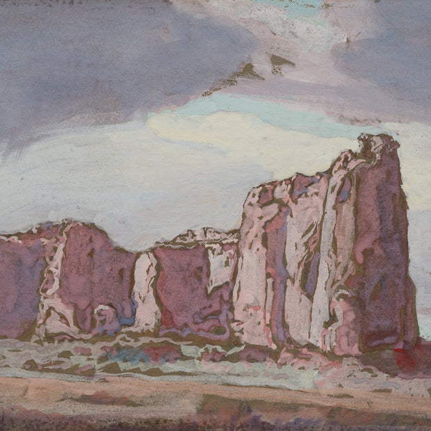 Carl Oscar Borg - Inscription Rock, New Mexico - CLASSICARTWORKS