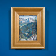 Carl Oscar Borg - Valley View with Pines and Distant Peaks - CLASSICARTWORKS