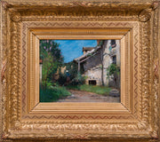 Carl Skånberg - A Barbizon Garden (1879) - CLASSICARTWORKS