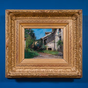 Carl Skånberg - A Barbizon Garden (1879) - CLASSICARTWORKS