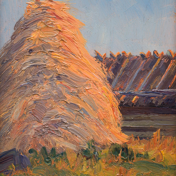 Charlotte Wahlström - Haystack, c. 1895 - CLASSICARTWORKS