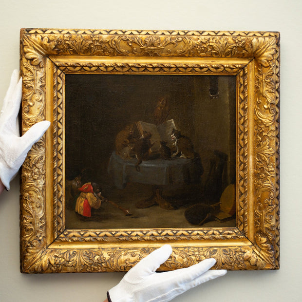 Circle of David Teniers the Younger - The Concert of Cats - CLASSICARTWORKS