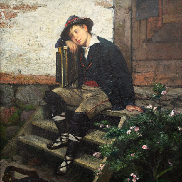 Clara Löfgren - The Young Street Musician - CLASSICARTWORKS