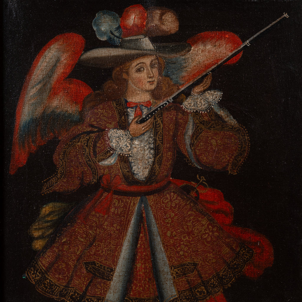 Cuzco School - Ángel Arcabucero (Angel with Arquebus