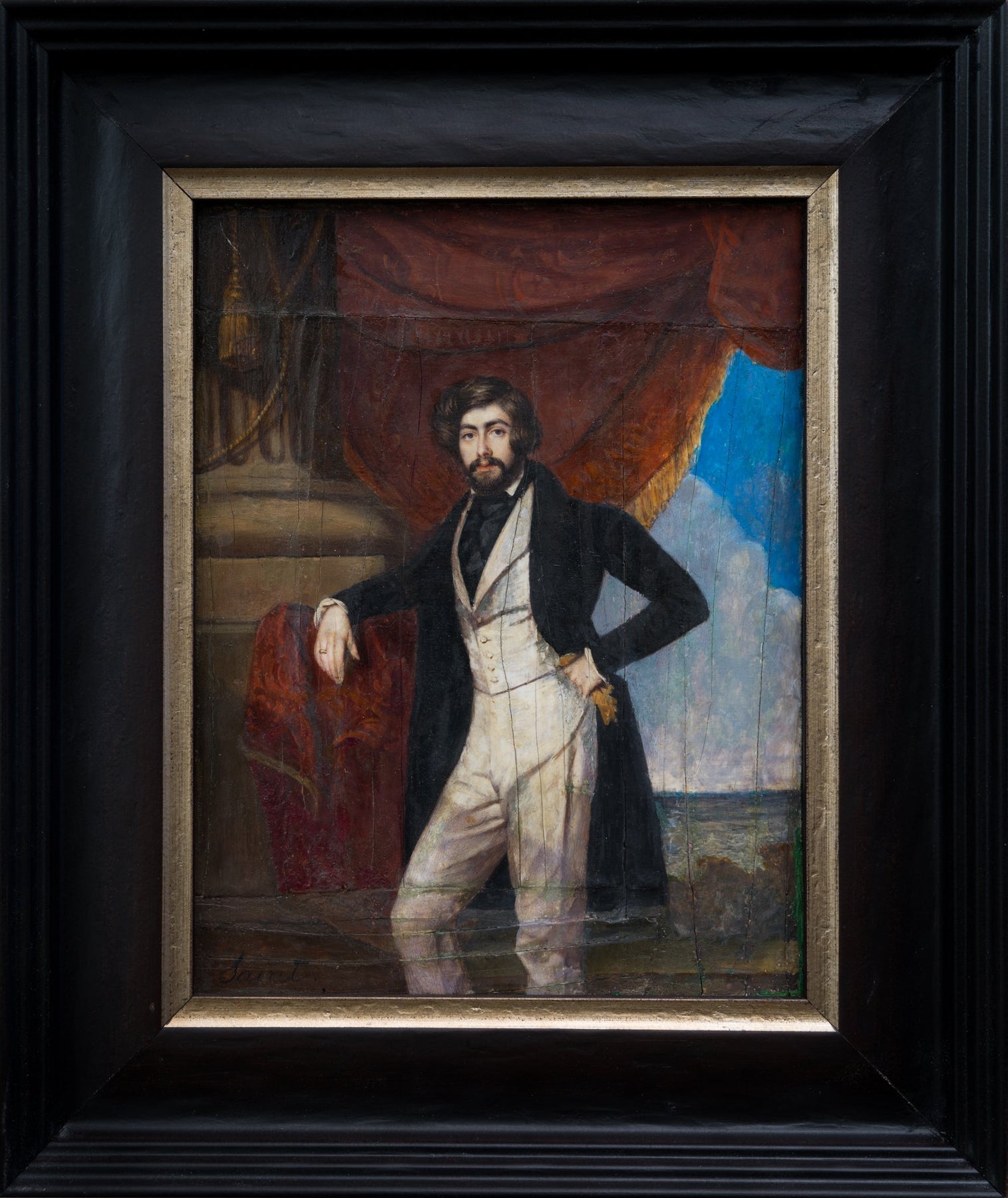 Daniel Saint - Portrait of a French Gentleman – CLASSICARTWORKS