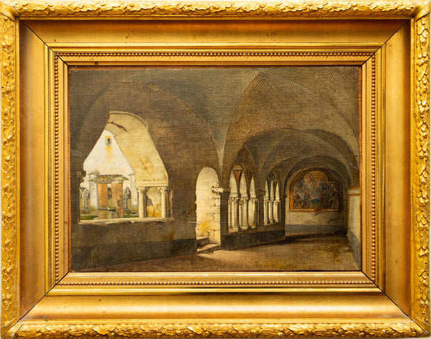 Ditlev Martens - The Cloister of Santa Maria del Paradiso, Viterbo - CLASSICARTWORKS