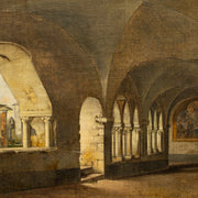 Ditlev Martens - The Cloister of Santa Maria del Paradiso, Viterbo - CLASSICARTWORKS