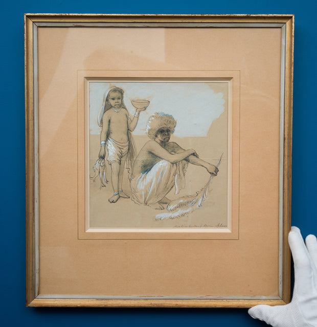 Egron Lundgren - Abyssinien Ostrich Feather Merchant in Aden - CLASSICARTWORKS