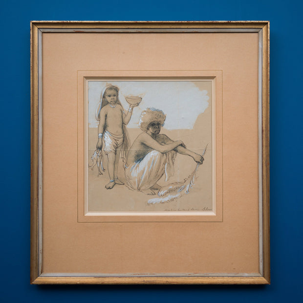 Egron Lundgren - Abyssinien Ostrich Feather Merchant in Aden - CLASSICARTWORKS
